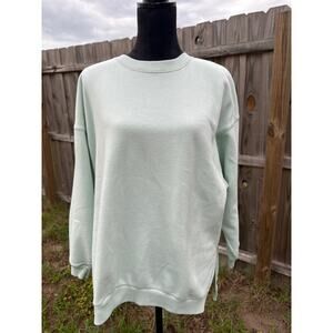 American Eagle Ahh-mazingly Soft Jegging Fit Sweatshirt - Size S - Mint Green